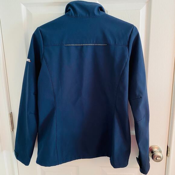 Helly Hansen Jacket Womens size Small Navy Manchester 2.0 Softshell Rain Sailing - Picture 6 of 8